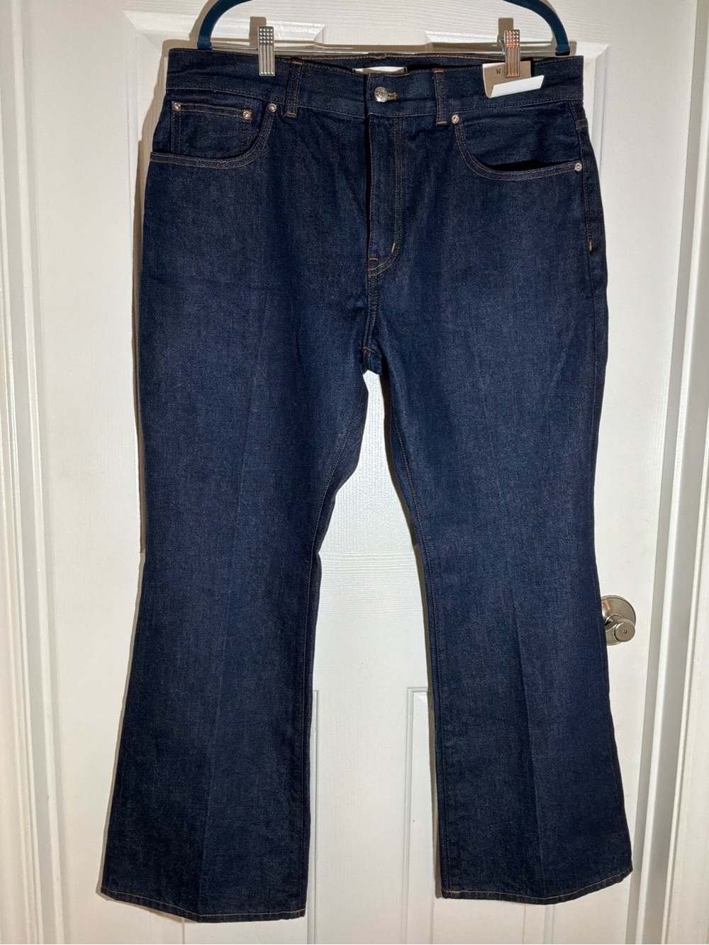 Madewell Dark Indigo Wide-Leg Jeans